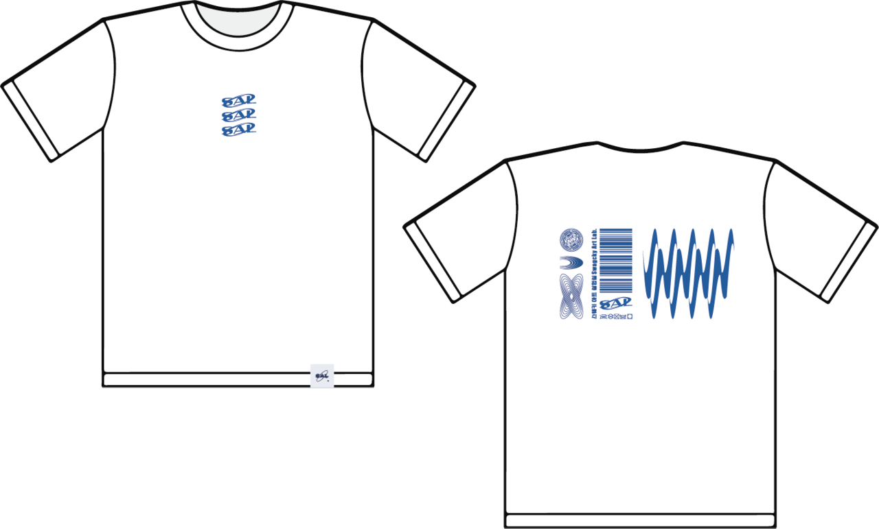 SAL T-shirt front and back
